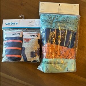 NWT Carter's & Gap Boys' Boxer Briefs